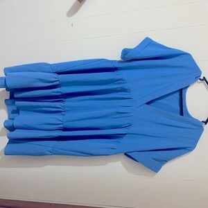 Baby Blue A-Line dress